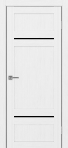 Полотно Турин  532.12121 белый лёд Цвет Белый лёд Размер 600х2000мм Покрытие Экошпон Стекло Черное