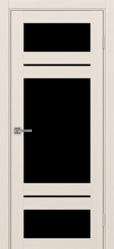 Полотно Турин  532.22222 ясень перламутровый Цвет Ясень перламутр Размер 600х2000мм Покрытие Экошпон Стекло Черное