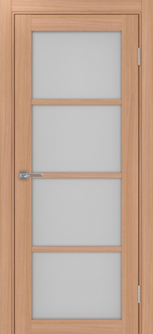 Полотно Турин 540 ясень тёмный Цвет Ясень тёмный Размер 800х2000мм Покрытие Экошпон Стекло Матовое