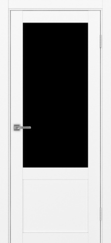 Полотно Турин 540ПФ.21 белый снежный Цвет Белый снежный Размер 800х2000мм Покрытие Экошпон Стекло Черное