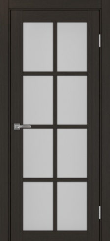 Полотно Турин 541 мателюкс венге Цвет Венге Размер 800х2000мм Покрытие Экошпон Стекло Матовое