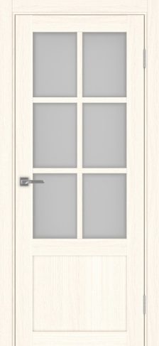 Полотно Турин 541ПФ.21 мателюкс ясень светлый Цвет Ясень светлый Размер 700х2000мм Покрытие Экошпон Стекло Матовое