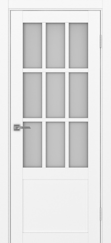 Полотно Турин 542ПФ.21 мателюкс белый снежный Цвет Белый снежный Размер 600х2000мм Покрытие Экошпон Стекло Матовое