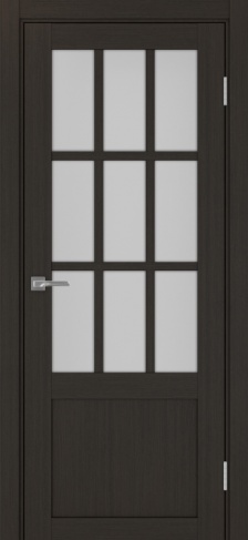 Полотно Турин 542ПФ.21 мателюкс венге Цвет Венге Размер 700х2000мм Покрытие Экошпон Стекло Матовое