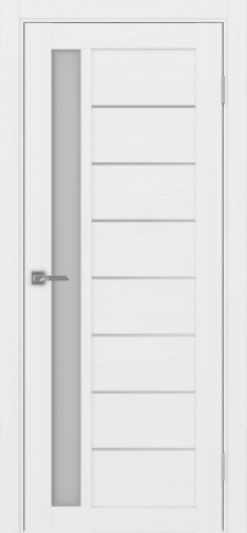 Полотно Турин 554АПП SC Цвет Белый лёд Размер 700х2000мм Покрытие Экошпон Стекло Матовое