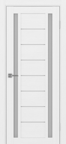 Полотно Турин 558 белый лёд Цвет Белый лёд Размер 800х2000мм Покрытие Экошпон Стекло Матовое