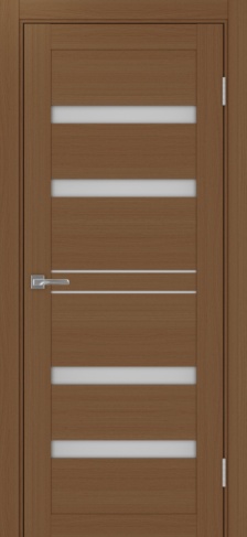 Полотно Турин 561 орех Цвет Орех Размер 800х2000мм Покрытие Экошпон Стекло Матовое