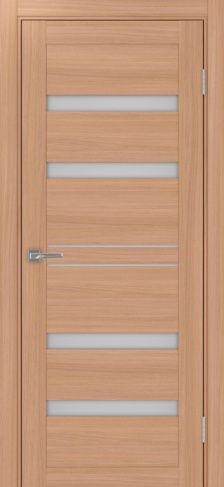 Полотно Турин 561 ясень тёмный Цвет Ясень тёмный Размер 800х2000мм Покрытие Экошпон Стекло Матовое