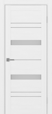 Полотно Турин 562 белый лёд Цвет Белый лёд Размер 600х2000мм Покрытие Экошпон Стекло Матовое